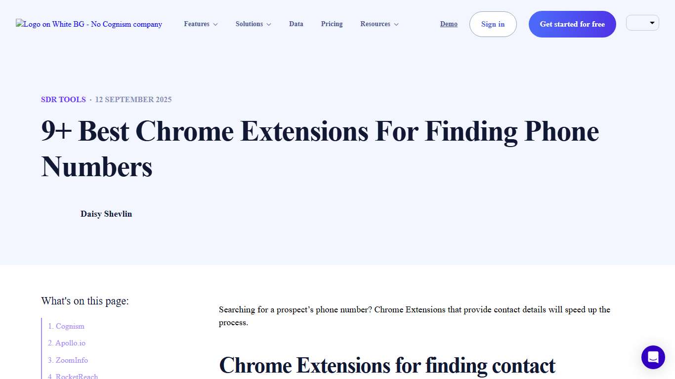 9+ Best Chrome Extensions For Finding Phone Numbers